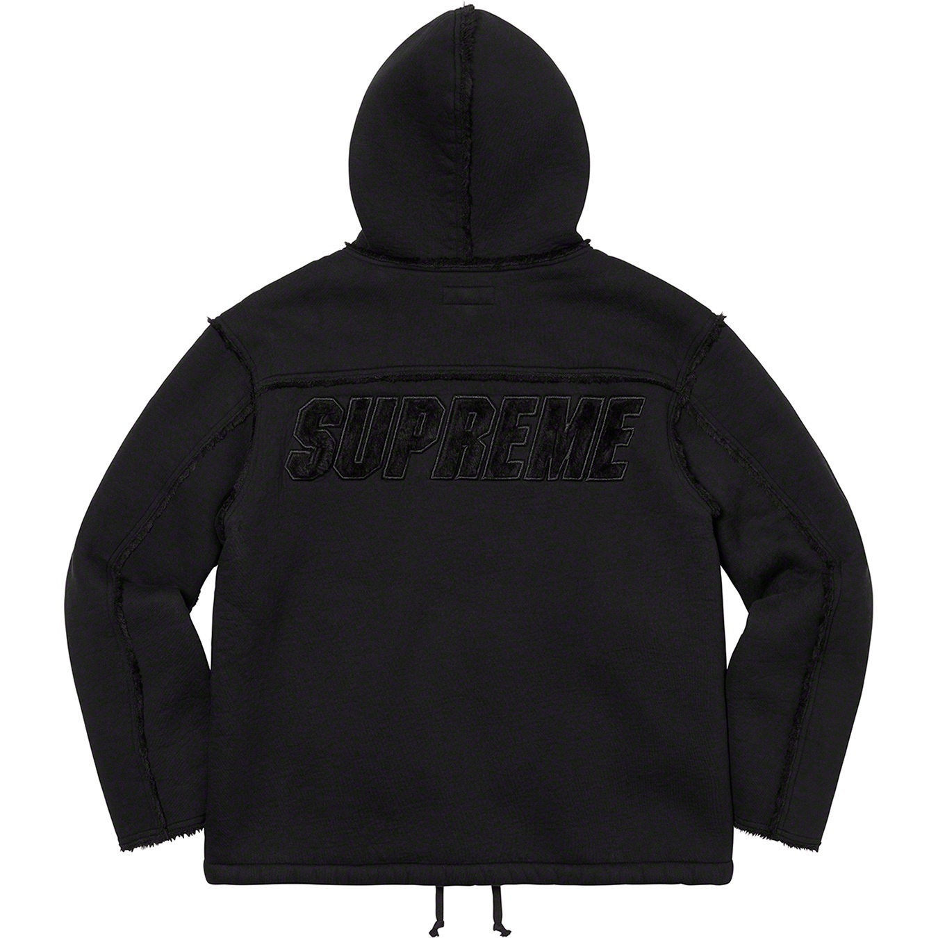 Faux Shearling Hooded Jacket view 5